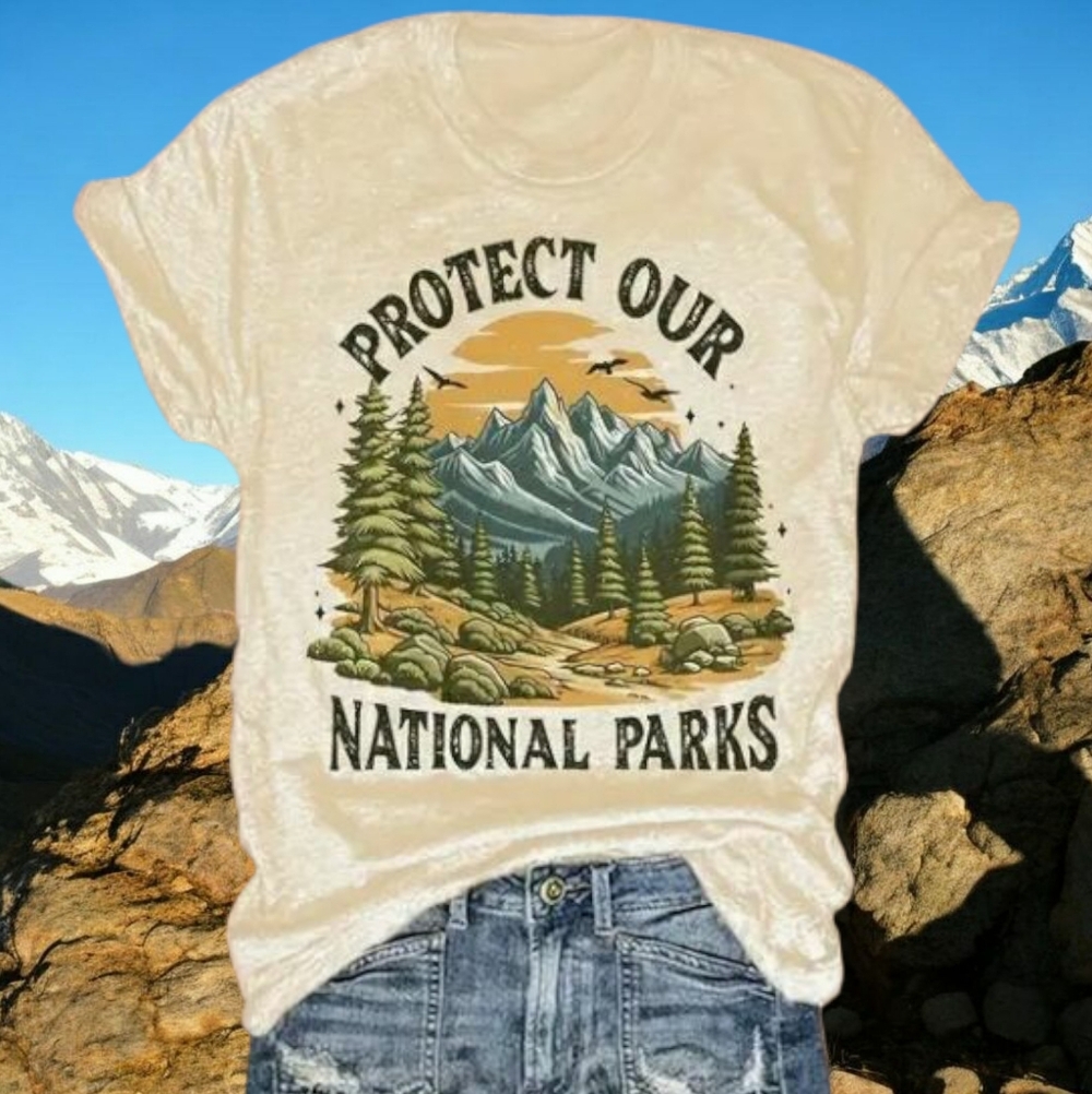 NEW! Protect Our National Parks Graphic Tee - Picture 2 of 5